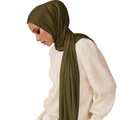 Women's Hijab Jersey Scarf